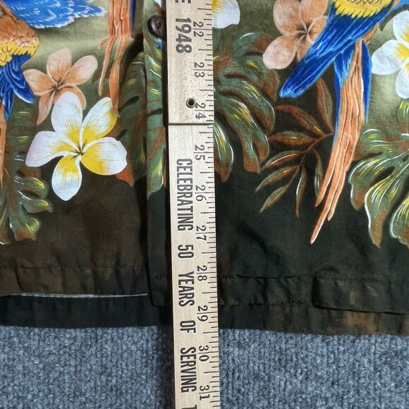 Pacific Legend Hawaiian Shirt Men’s 3XL Blue Parrot Palm Tree McCall Aloha XXXL - Picture 11 of 16